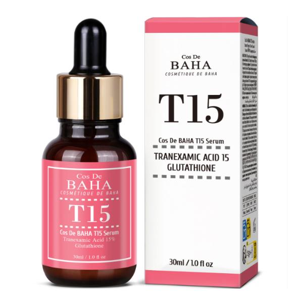 COS DE BAHA T15 Tranexamic Acid 15 Glutathione Serum