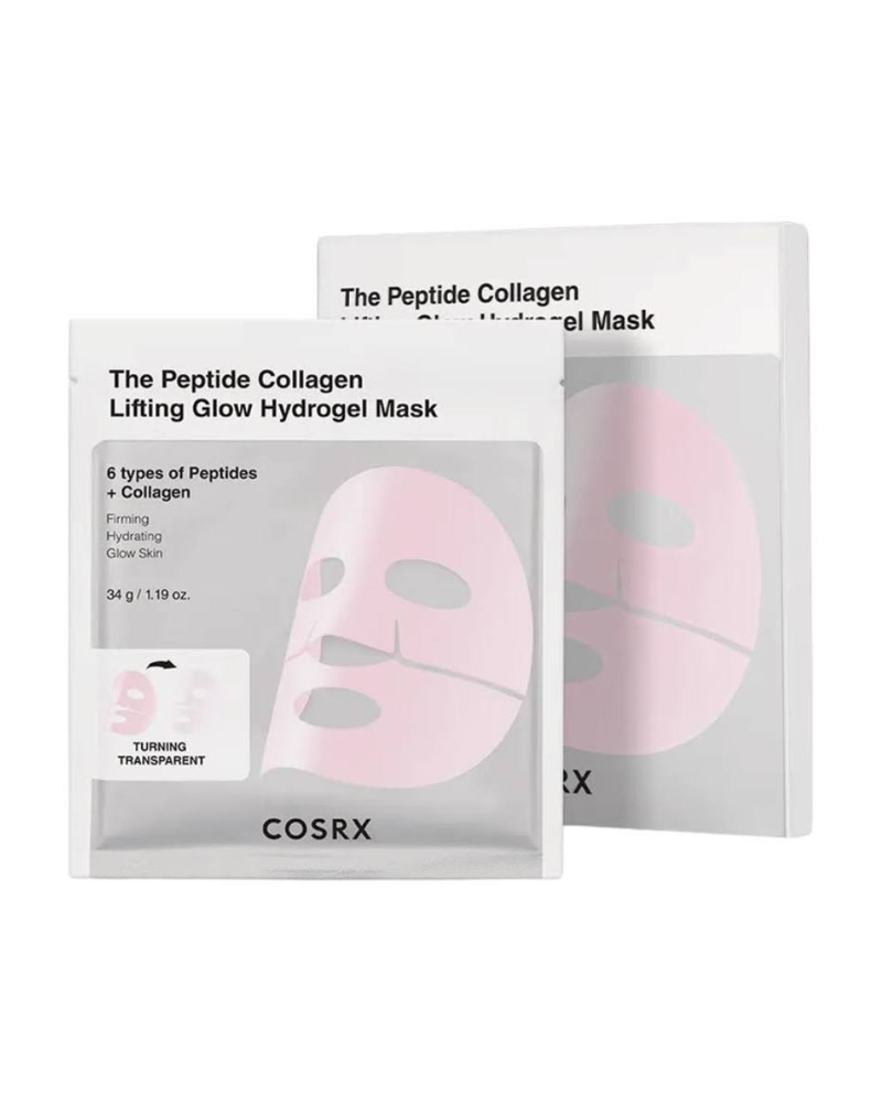 COSRX Peptide Collagen Glow Hydrogel Mask Set