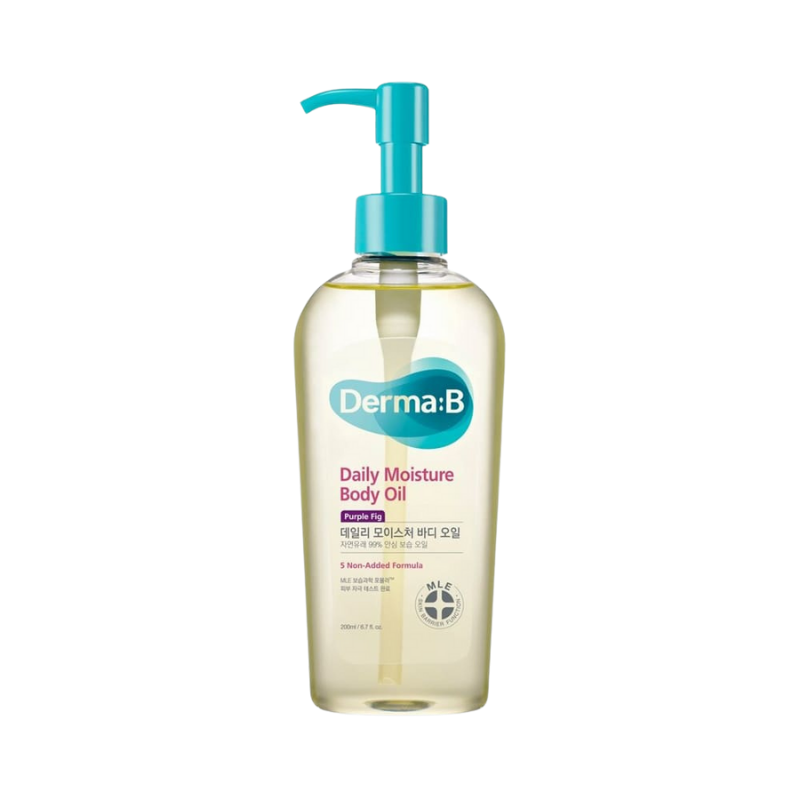 DERMA:B Daily Moisture Body Oil Purple Fig 200ml