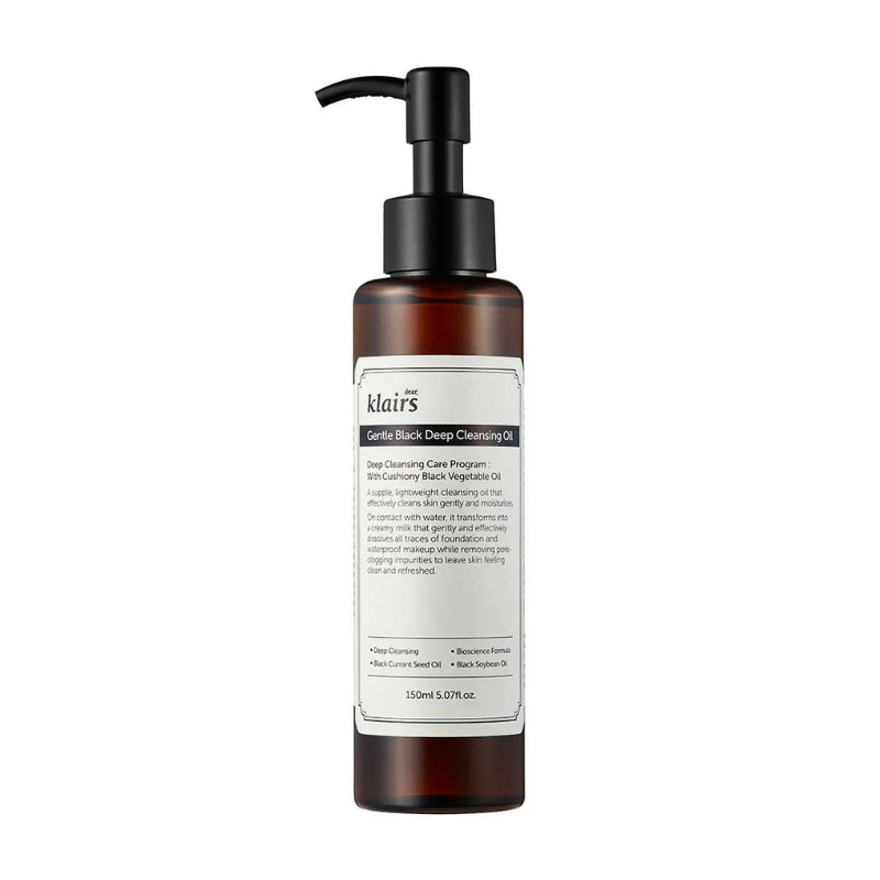 DEAR KLAIRS Gentle Black Deep Cleansing Oil 150ml