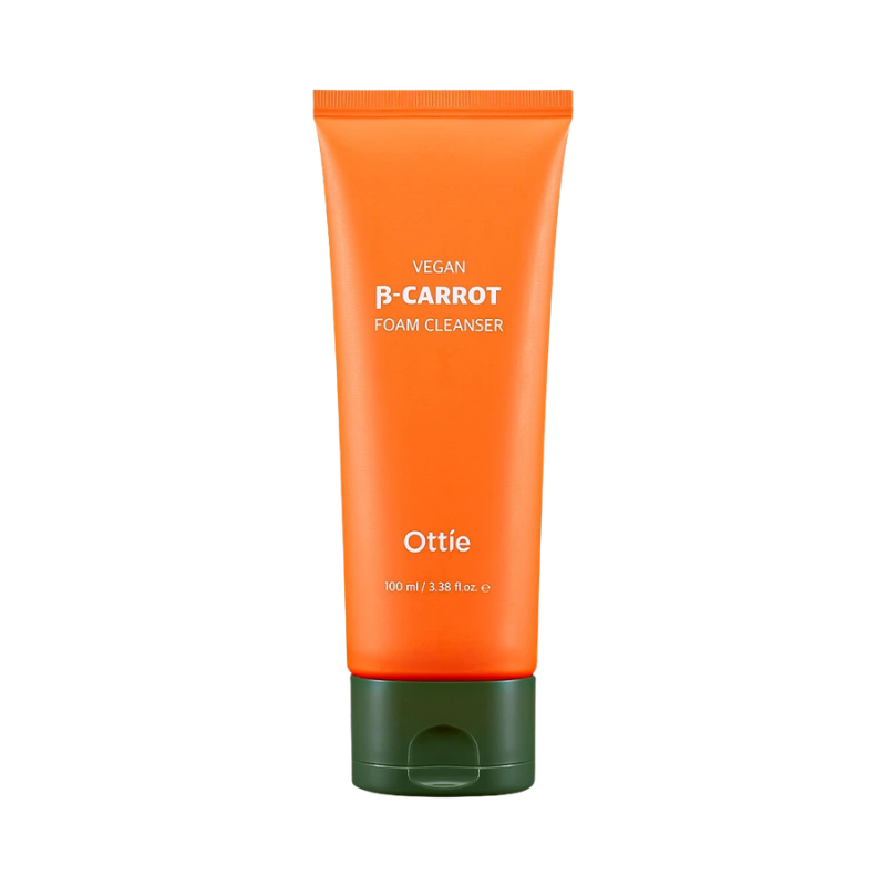 OTTIE Vegan Beta-Carrot Foam Cleanser