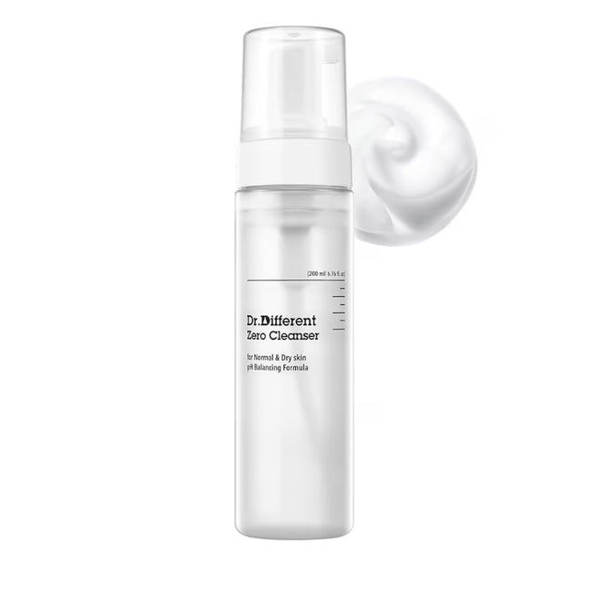 Dr. Different Zero Cleanser for Normal & Dry skin