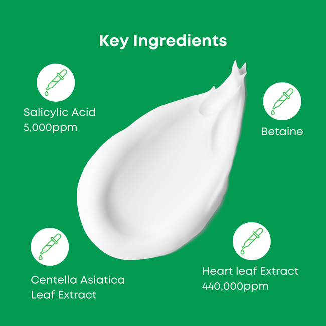 NINELESS - A-Control Heartleaf & BHA Cleanser Mini