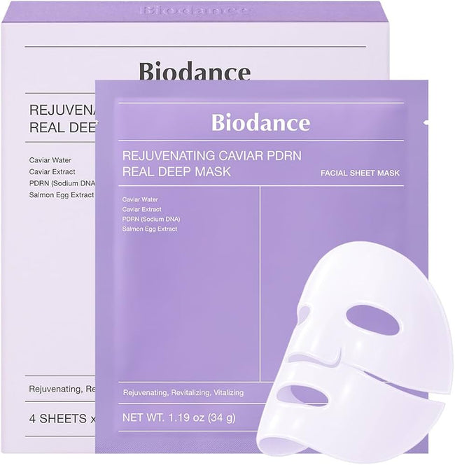 BIODANCE Rejuvenating Caviar PDRN Real Deep Mask