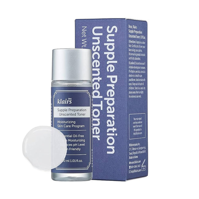 Dear, Klairs Supple Preparation Unscented Toner MINI