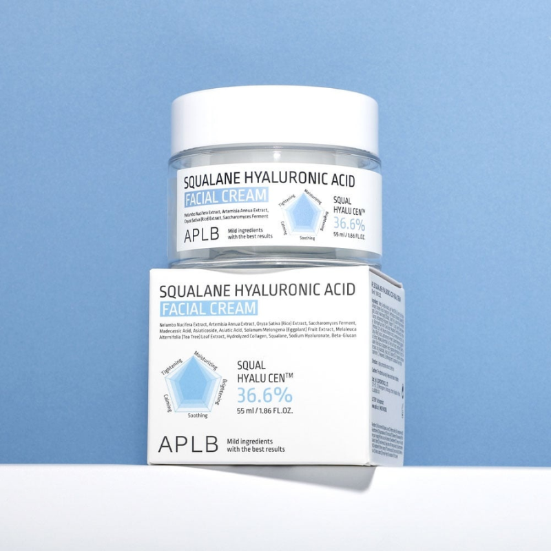 APLB Squalane Hyaluronic Acid Facial Cream