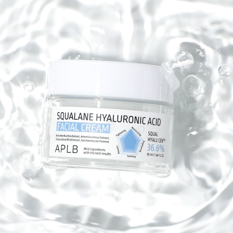 APLB Squalane Hyaluronic Acid Facial Cream