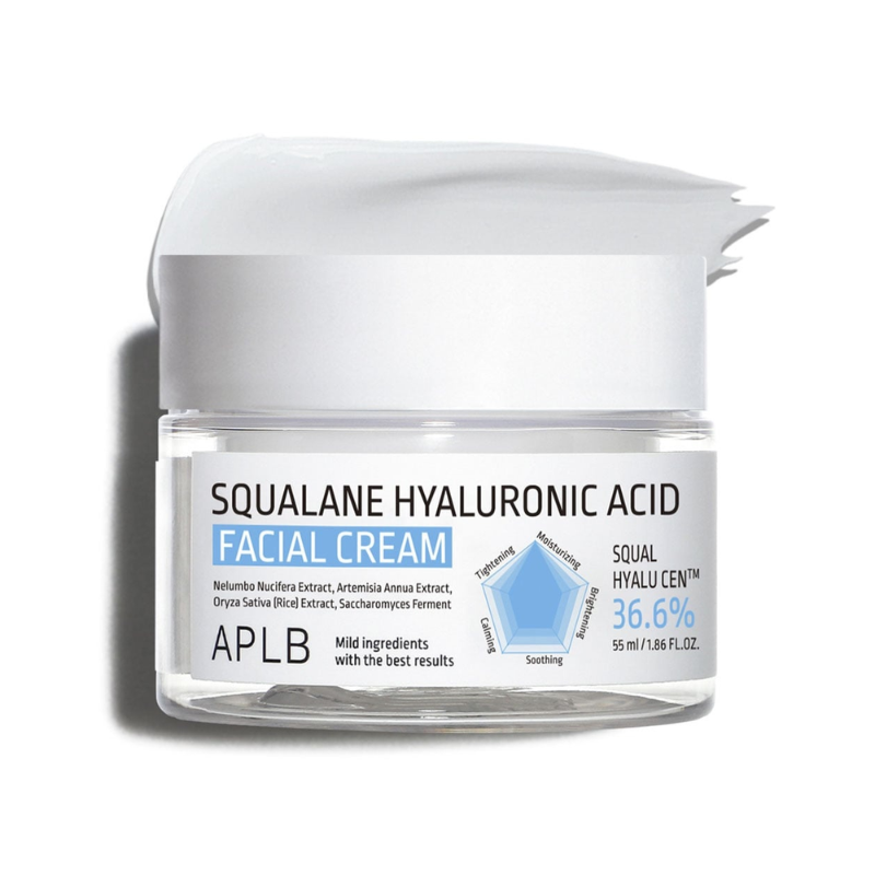 APLB Squalane Hyaluronic Acid Facial Cream