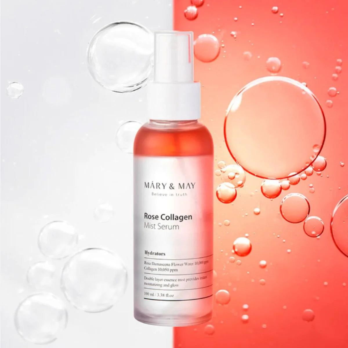 MARY & MAY Rose Collagen Mist Serum