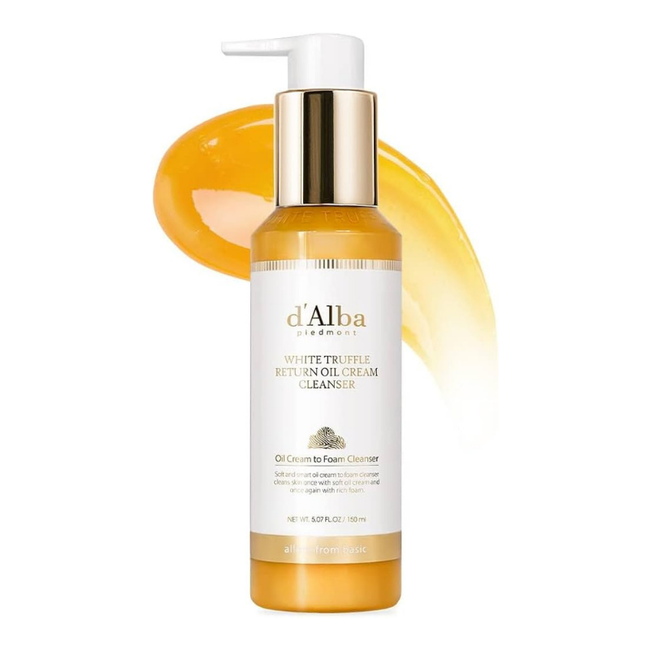 D'ALBA White Truffle Return Oil Cream Cleanser