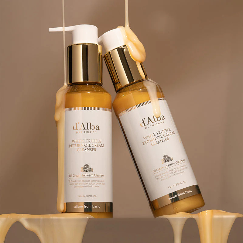 D'ALBA White Truffle Return Oil Cream Cleanser