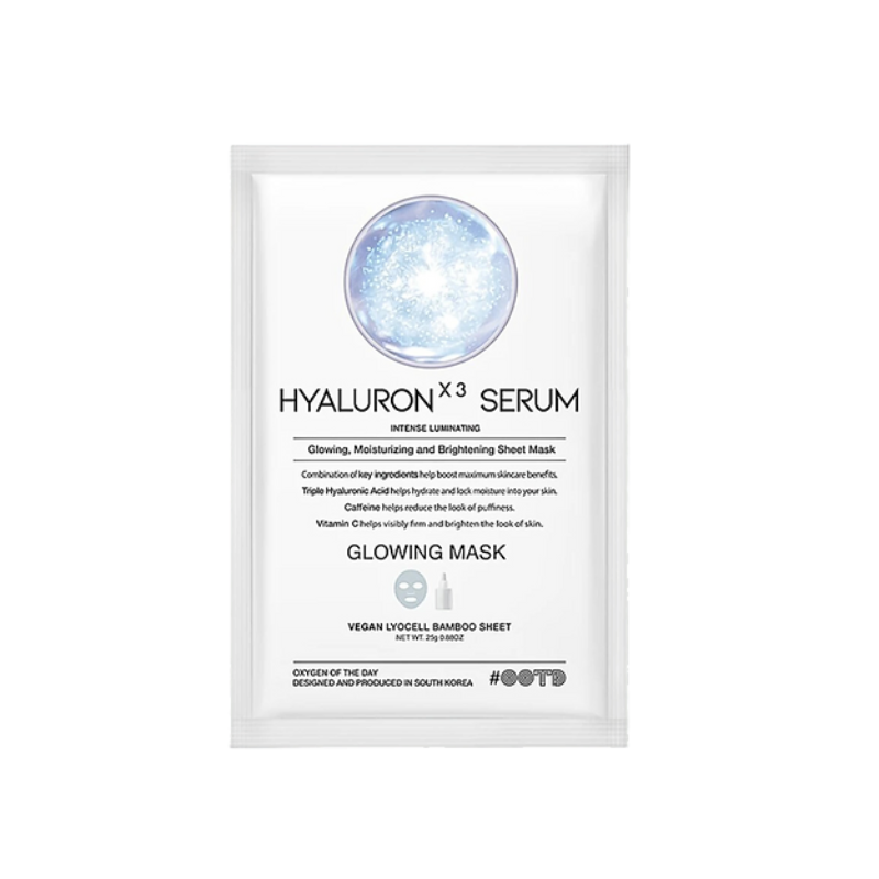 OOTD  Hyaluron X3 Serum Glowing Mask