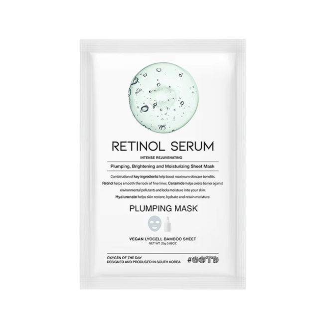 OOTD Retinol Serum Plumping Mask