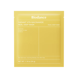 BIODANCE Radiant Vita Niacinamide Real deep Mask