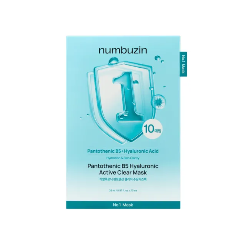 NUMBUZIN No.1 Pantothenic B5 Hyaluronic Active Clear Mask