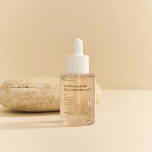 HEVEBLUE  Salmon Caring Centella Ampoule