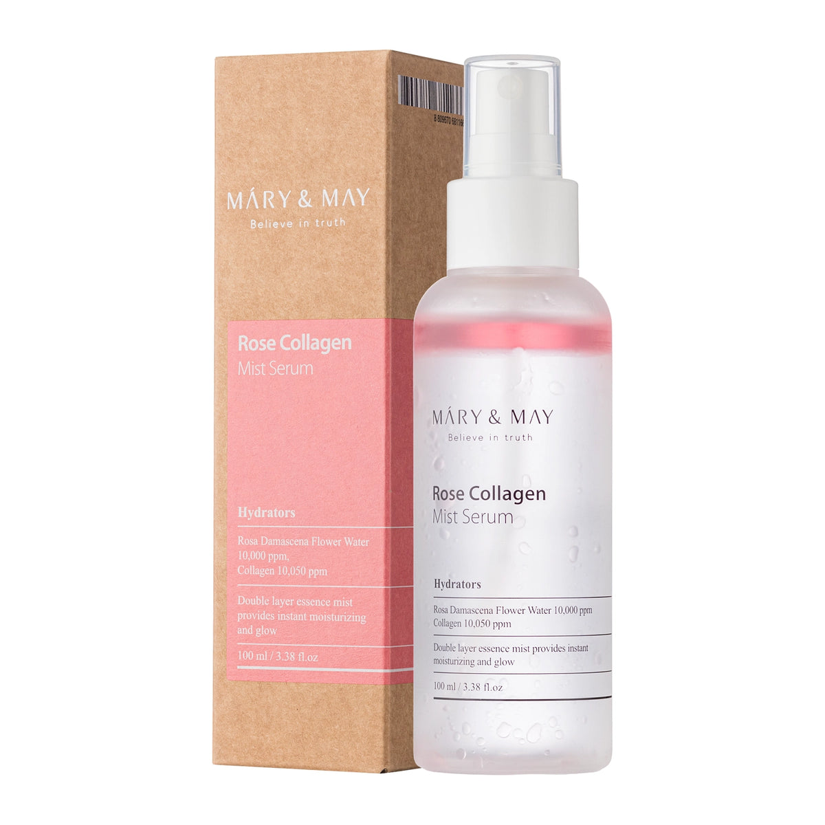 MARY & MAY Rose Collagen Mist Serum