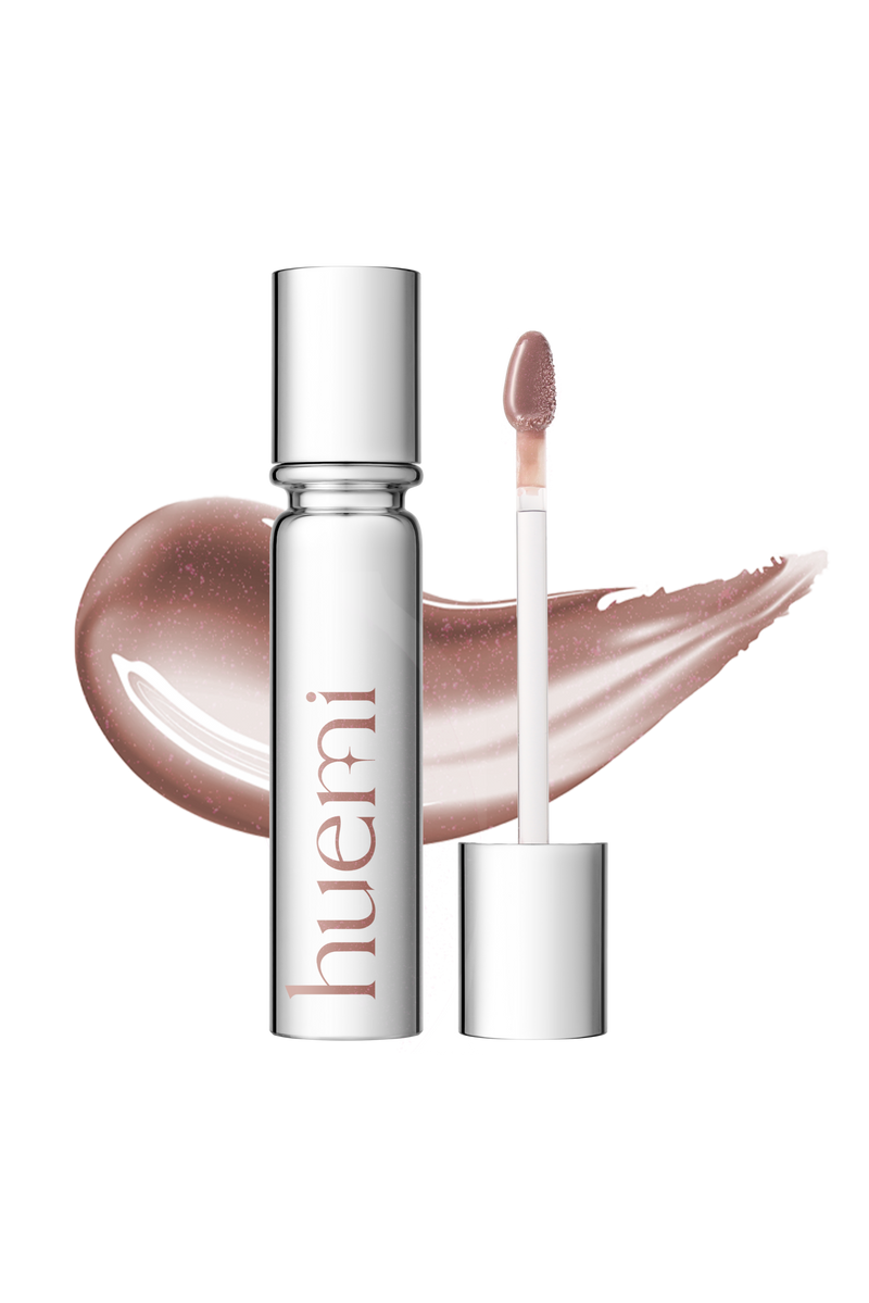 HUEMI Melting Glaze Lip Gloss P06 Sepia Aura