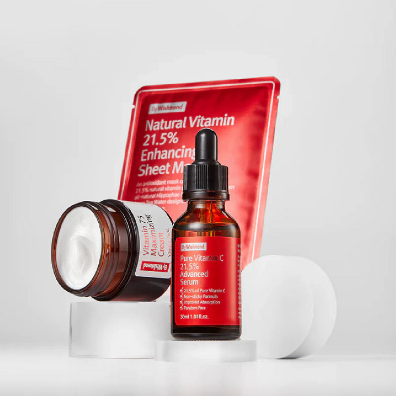 BY WISHTREND –Natural Vitamin 21.5% Enhancing Sheet Mask