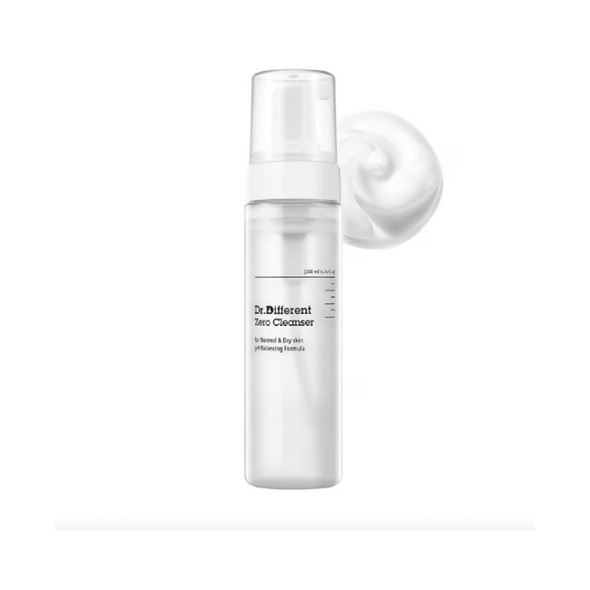 Dr. Different Zero Cleanser for Normal & Dry skin