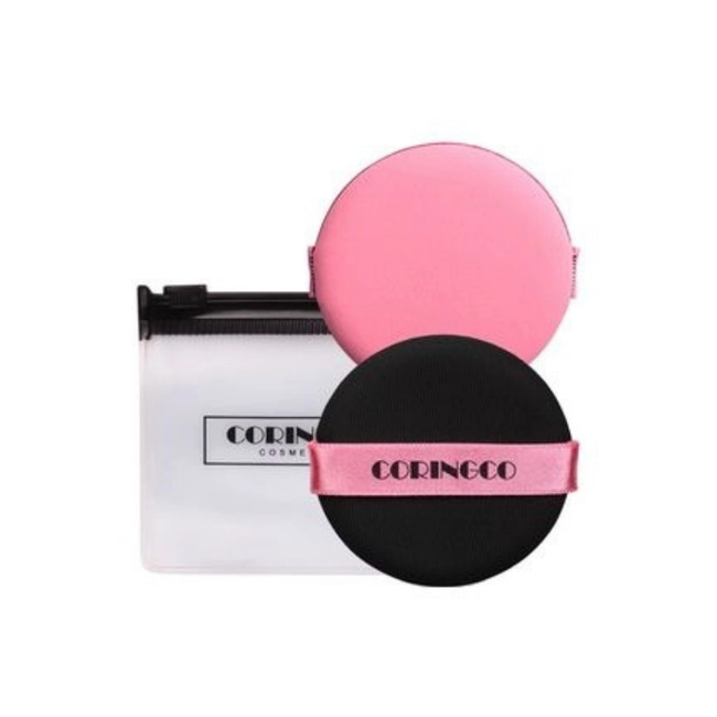 CORINGCO - Pink Air Cushion Puff Set