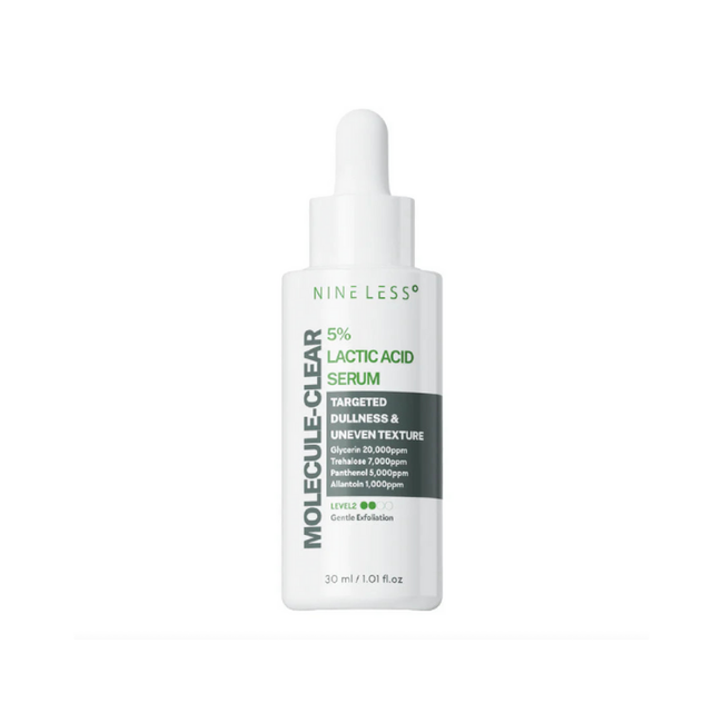 NINELESS -Molecule-Clear 5% Lactic Acid Serum