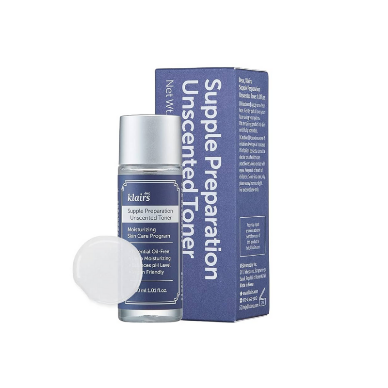 Dear, Klairs Supple Preparation Unscented Toner MINI