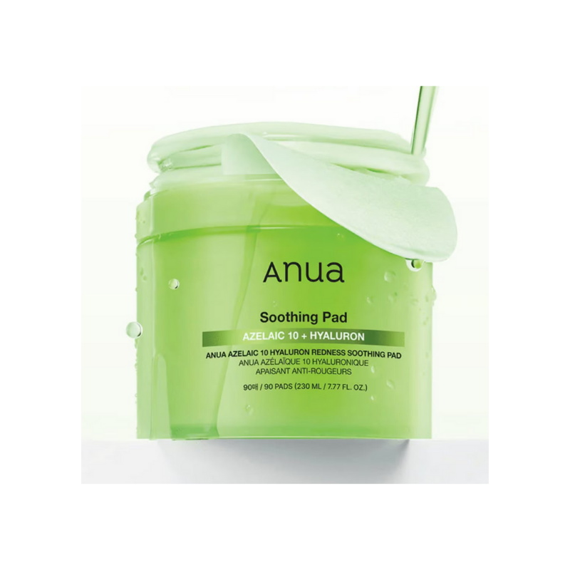 ANUA  Azelaic 10 Hyaluron Redness Soothing Pad