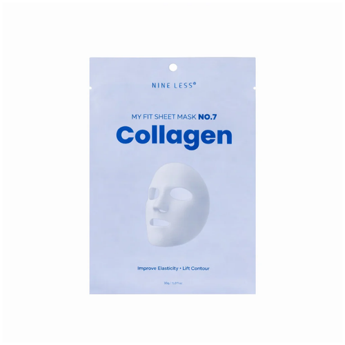 NINE LESS My Fit Sheet Mask No 7 Collagen