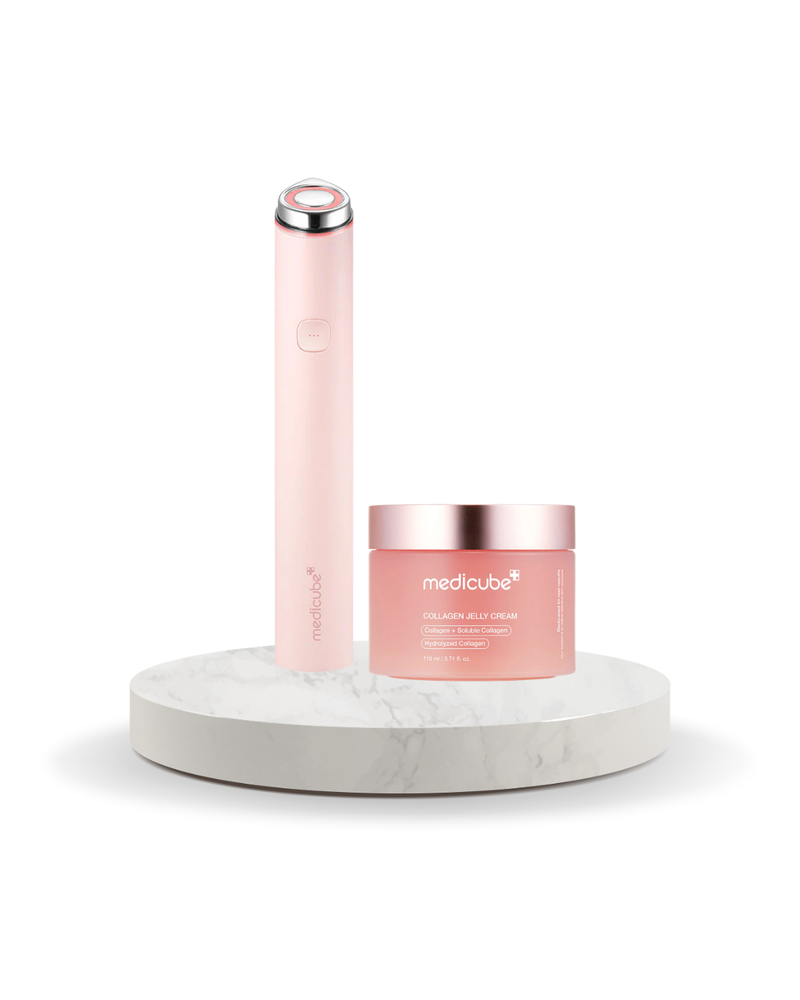 MEDICUBE Kit- Appareil visage Mini + Collagen Jelly Cream 110 ml
