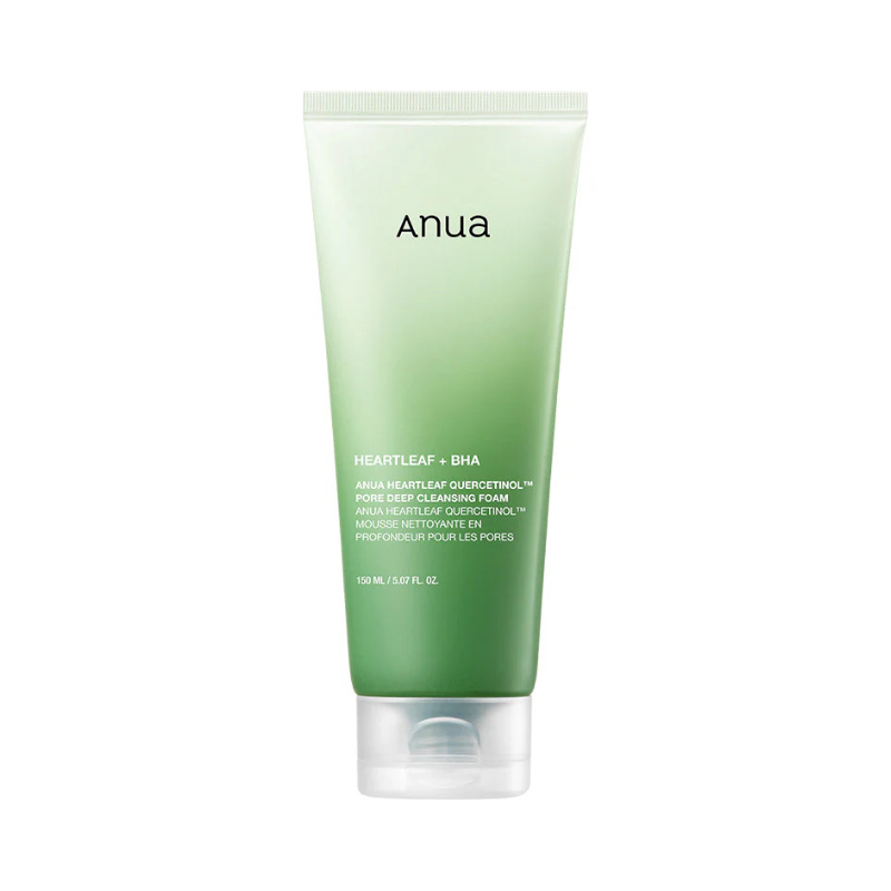 ANUA Heartleaf Quercetinol Pore Deep Cleansing Foam