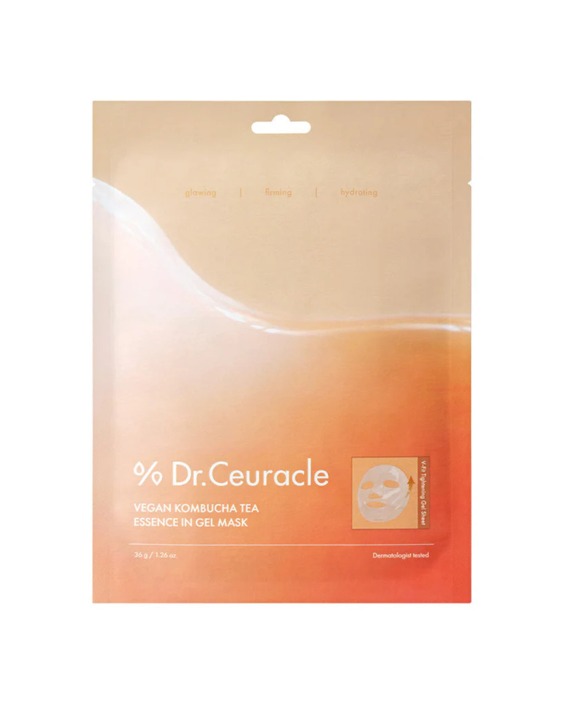 DR.CEURACLE Vegan Kombucha Tea Essence In Gel Mask