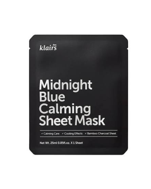 DEAR KLAIRS Midnight Blue Calming Sheet Mask