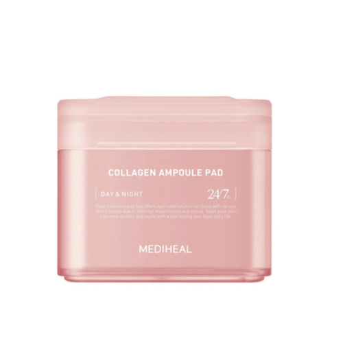 MEDIHEAL Collagen Ampoule Pad 100pcs Face Toner