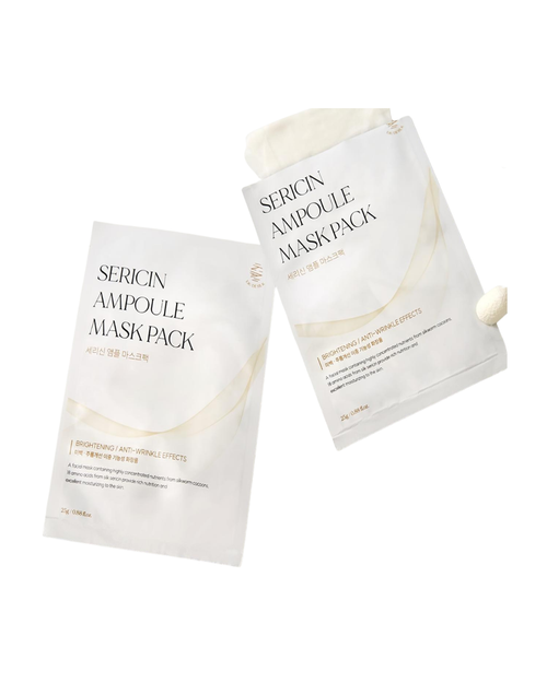 EAU DE SILK Sericin Ampoule Mask Pack 5 PCS
