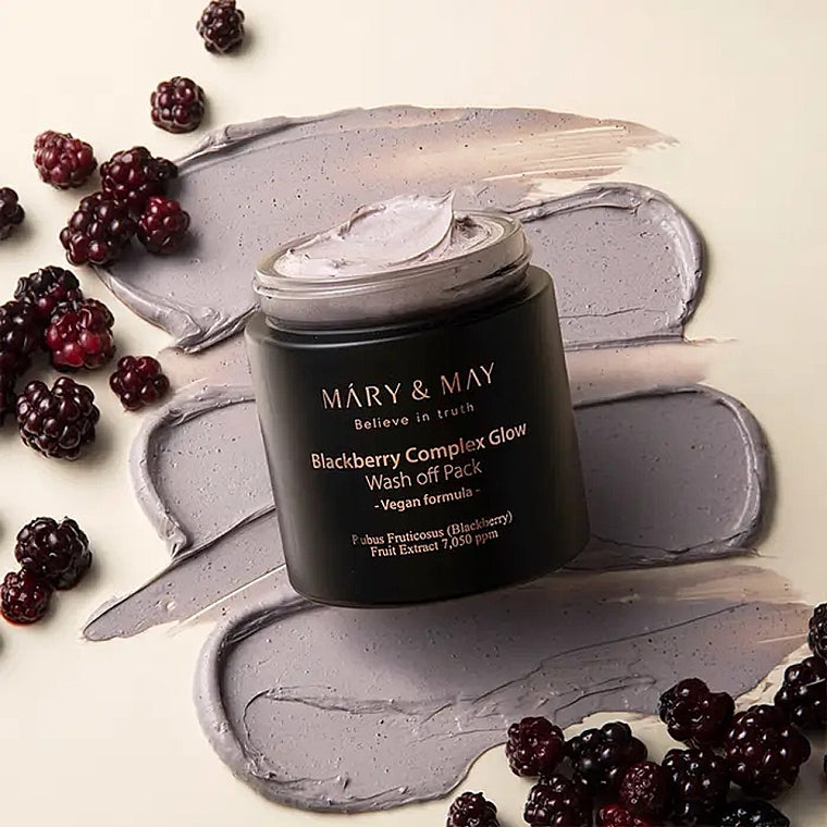 MARY&MAY Blackberry Complex Glow Wash Off Pack