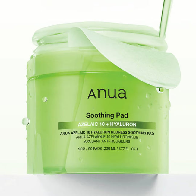 ANUA  Azelaic 10 Hyaluron Redness Soothing Pad