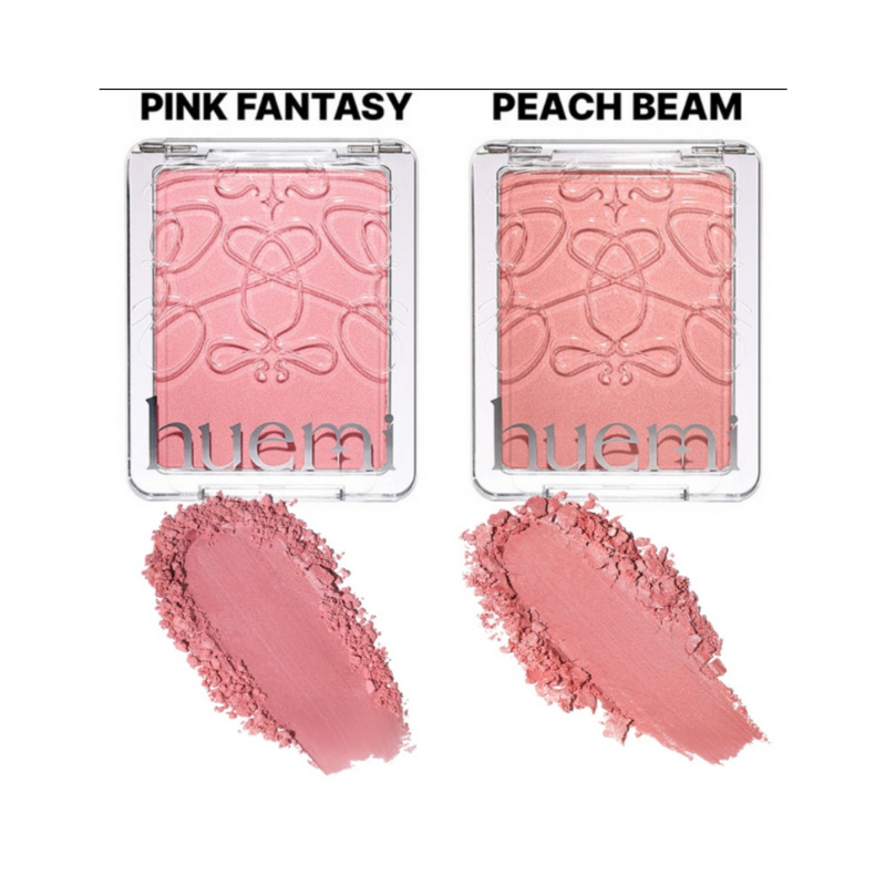 HUEMI Inner Glow Soft Blush- 01 PINK FANTASY