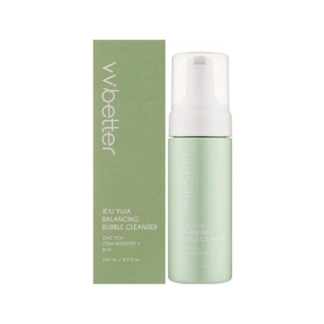VVBETTER Jeju Yuja Balancing Bubble Cleanser