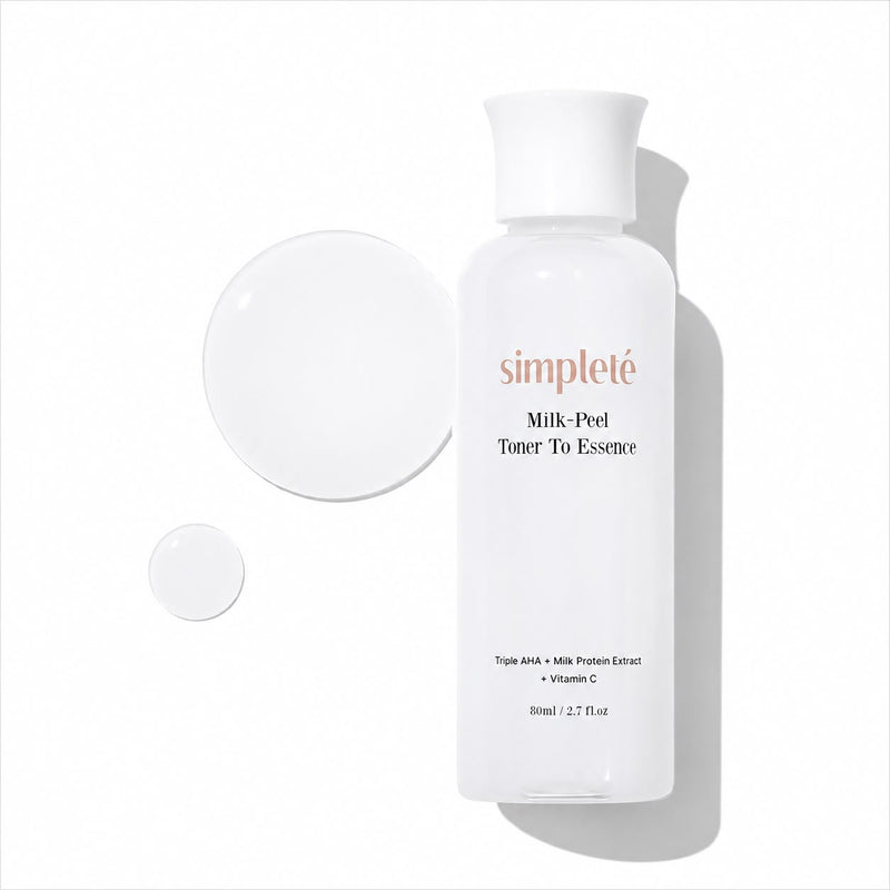 SIMPLETÉ Milk-Peel Toner To Essence 80ml