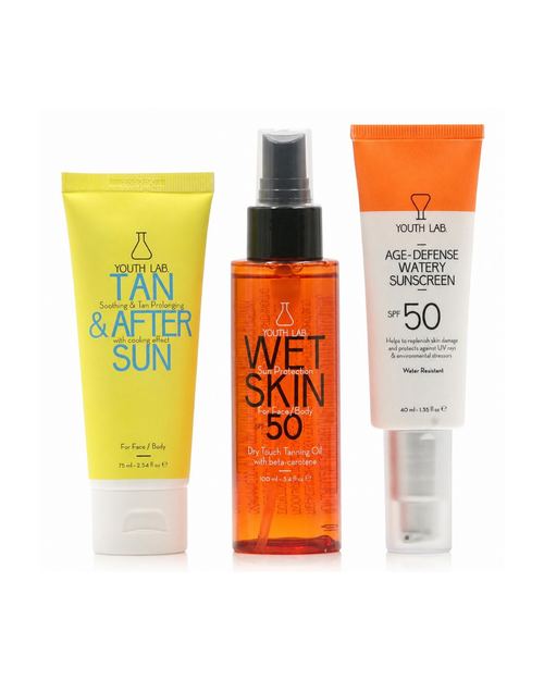 YOUTH LAB Sun & After Sun Travel Size Pochette 3 pcs