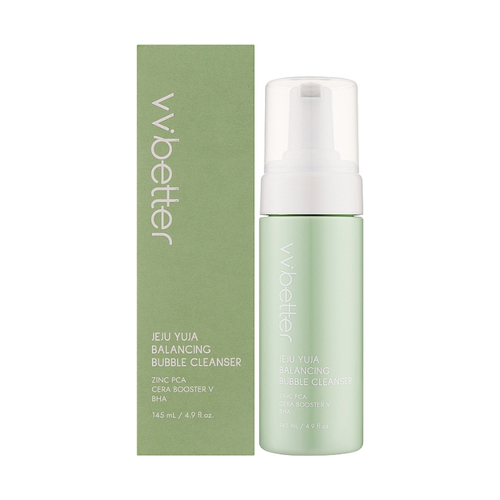 VVBETTER Jeju Yuja Balancing Bubble Cleanser