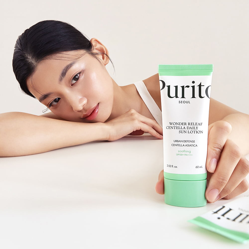 Revitalisez votre peau grâce à PURITO SEOUL Wonder Releaf Centella Daily Sun Lotion
