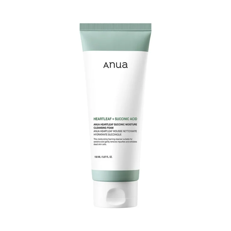 ANUA Heartleaf Succinic Moisture Cleansing Foam