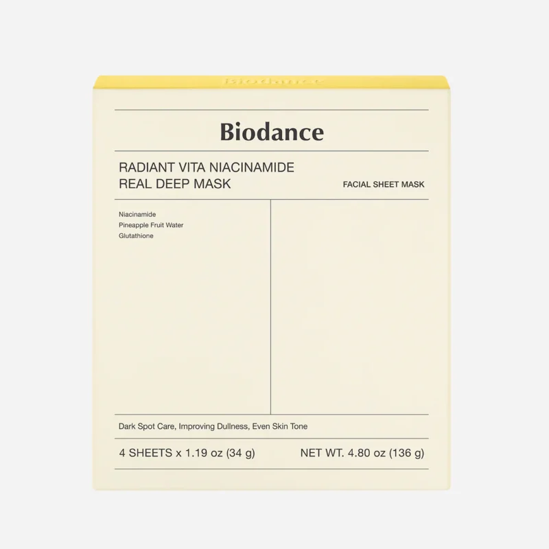 BIODANCE Radiant Vita Niacinamide Real deep Mask
