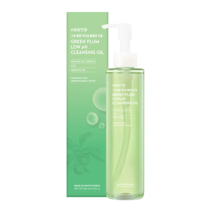 OOTD Green Plum Low Ph Cleansing Oil