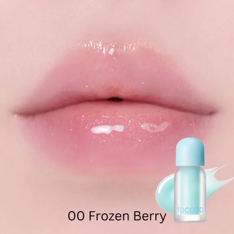 TOCOBO Juicy Berry Plumping Lip Oil 00 Frozen Berry – Image 2
