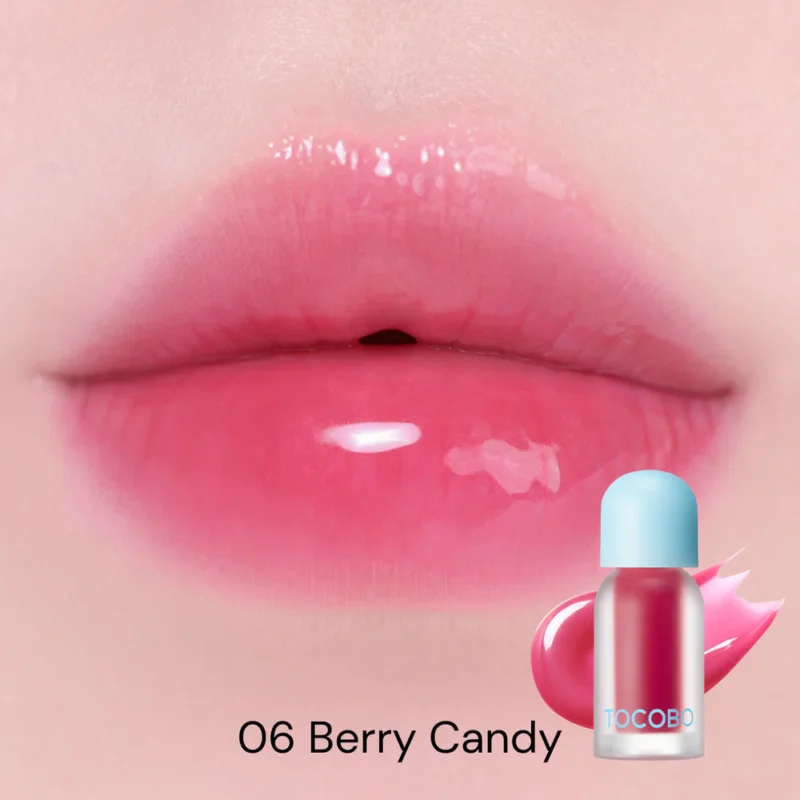 TOCOBO Juicy Berry Plumping Lip Oil 06 Berry Candy – Image 2